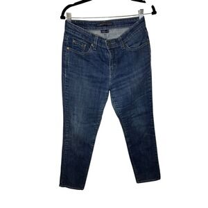 Levi's The Original Jean‎ Mid Rise Skinny Dark Wash Denim Jeans Womens